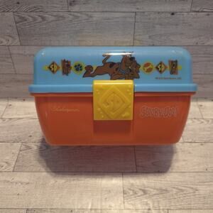 Scooby-Doo 2 Pc. Large Tackle Box by Shakespeare W/ Removable Tray Tacklebox